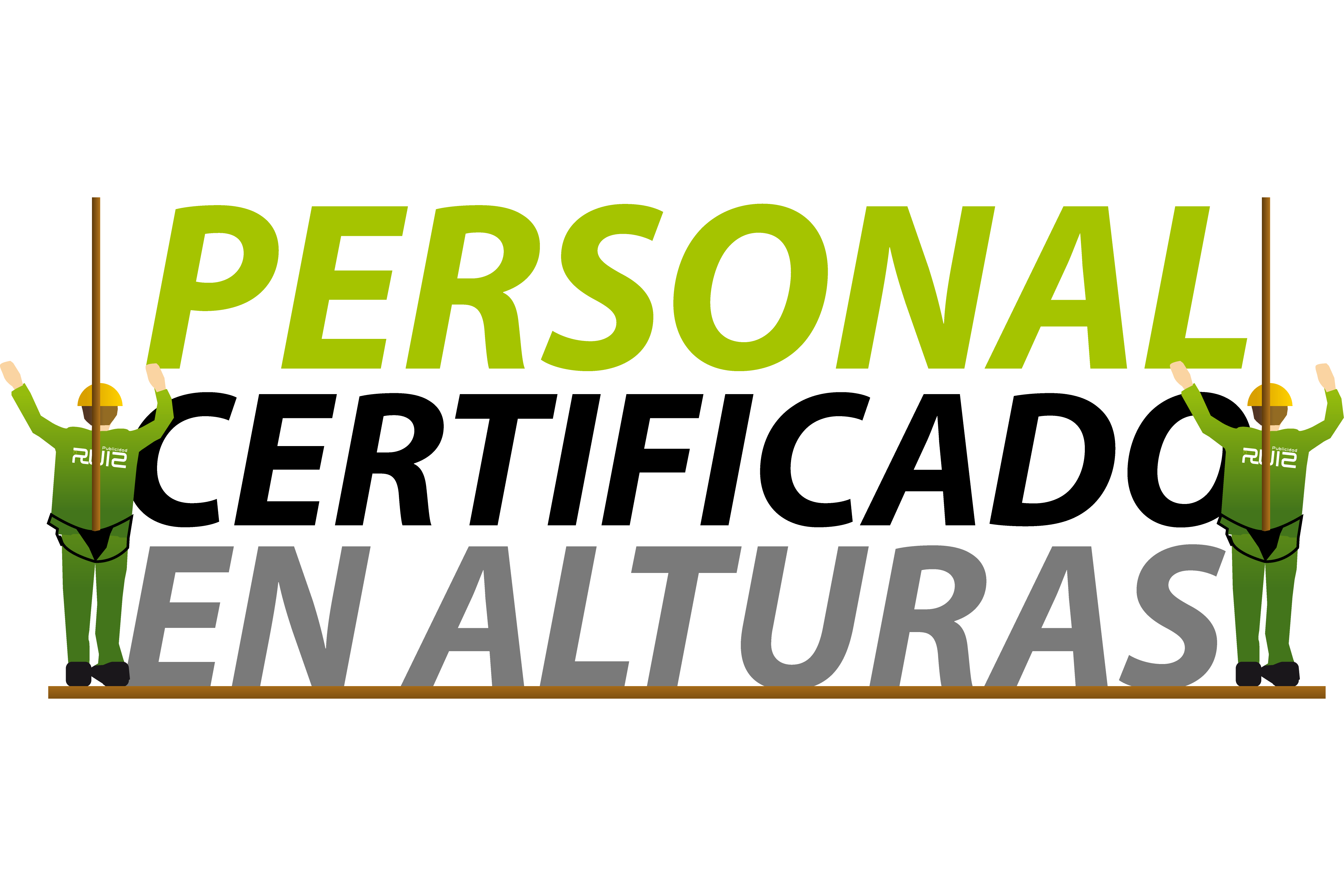 Personal certificado en alturas