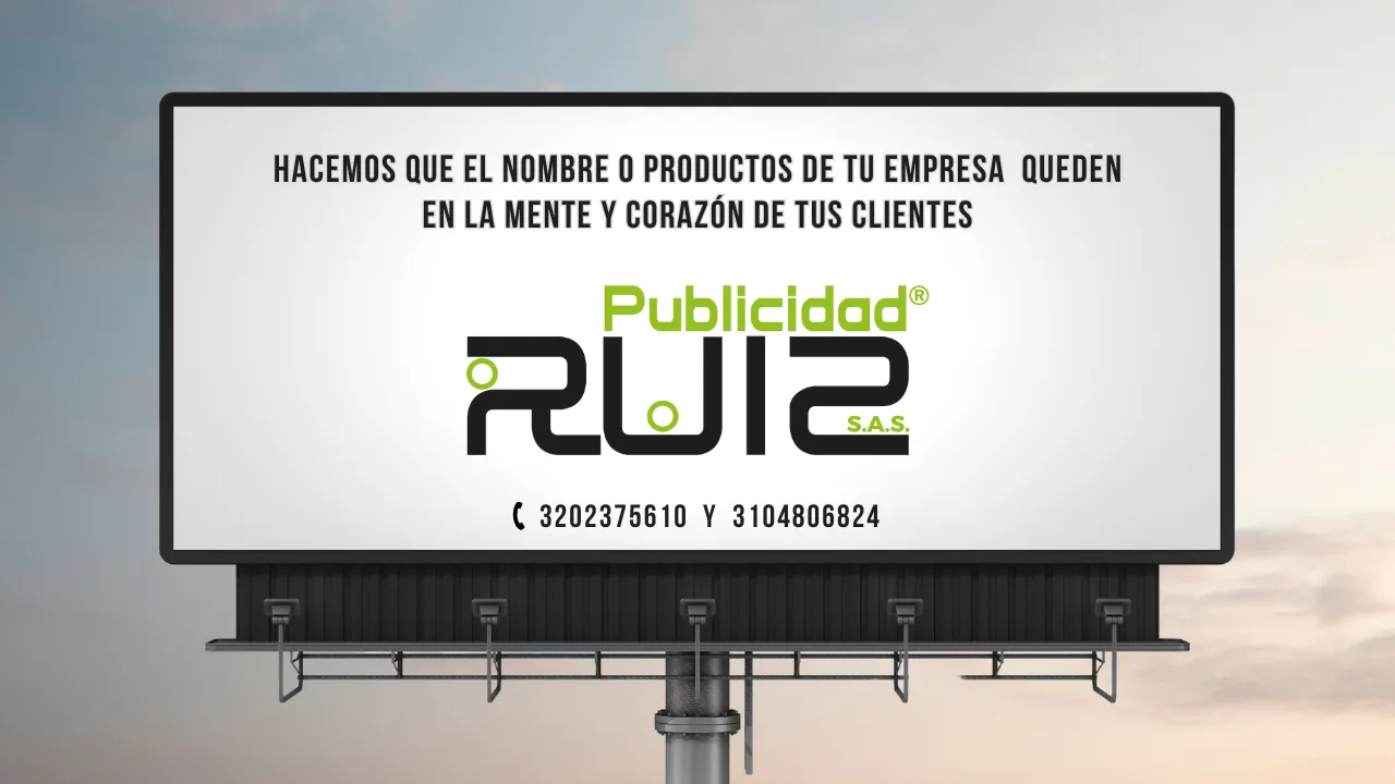 Con nuestras vallas publicitarias hacemos que todo quede en la mente de tus clientes.